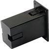 Sharplace Generic SCATOLA BATTERIA 9V VANO PORTA CUSTODIA per PICKUP CHITARRA BASS PICKUP, NERO