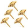 BESPORTBLE 5 Pezzi Bass Guitar String Retainer in Metallo Resistente con Viti di Montaggio Guide per Corde Elettriche Supporto Stabile per Corde Chitarra Basso Accessori Compatibili Maggior