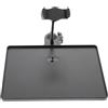 WHAMVOX Supporto per Vassoio Microfono Clip Regolabile, Struttura in Abs e Metallo per Live Streaming e Registrazione, Facile da Montare e Resistente Fino a 3kg Stili multipli