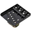 Lyws 3 sella ponte e pickup per Fender Telecaster tele chitarra, Nero