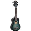 Soundsation MHW-BK Ukulele Soprano MAUI Nero Spazzolato a Mano con Borsa