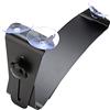 DECORNIJIA Poggiapiedi per Chitarra Classica Nero con Ventosa Regolabile, Accessori per Chitarra Leggeri in Lega ed Eva per Supporto Confortevole e Stabile