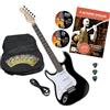 Rocktile Pro ST3-BK/RW-L Chitarra Elettrica Black Lefty Set con Accessori