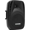 Pronomic PH12A Altoparlante per Palco e Concerto, Cassa PA Attiva, Cassa PA Mobile per Uso in Movimento, (USB/SD/Bluetooth MP3-Player, 150 W RMS / 300 W Peak, Woofer 12, Tweeter 34mm), nero