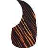 HYLQZAT Professionale Battipenna Per Chitarra Battipenna Per Chitarra Acustica Elegante E Liscia Per Parti Di Chitarra Di Dimensioni 40 E 41(Yellow Stripe)