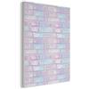 MuchoWow© Pannelli Pannello Fonoassorbente 60x80 cm Decorativi Insonorizzanti Decorativo Parete Fonoassorbenti Design Fonoisolanti Insonorizzazione Stanza Rosa - Perla - Lucido