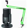 RØDE Rode NT-USB MINI Microfono a condensatore USB + Keepdrum NB35 GR Verde braccio microfono
