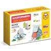 ClicsToys Set magnetico da costruzione - Magformers Animali, 40 pezzi