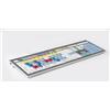 Logickeyboard ALBA Tastatur USB AERTY Französisch Silber (LKB-CBASE-CWMU-FR)