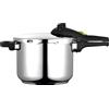 FAGOR Rapid Xpress 6 Pentola a pressione a induzione 6 litri, superveloce, acciaio inox 18/10, 2 impostazioni di pressione argento