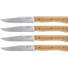 Opinel Set di coltelli da tavola Opinel Facette 4 pezzi in frassino