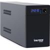 Vultech UPS 1400VA 700W Gruppo di continuità interattivo batteria LiFePo4 2 prese