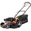 Boudech Jukut 170 - Tosaerba a Trazione Motore 4 Tempi a Scoppio Benzina 170cc 3.5HP Taglio 30-80 mm con Funzione Pacciamatura Nero