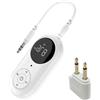 OEM Adattatore Bluetooth 3 in 1 con connettori da 3,5 mm - Trasmettitore - Airfly - Accessori per aereo - 2 cuffie - per aereo, auto e casa
