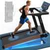 Cowmew Tapis Roulant, Tapis Roulant Pieghevole da 7 CV con Livelli di Inclinazione del 0-20%, 1km/h - 20km/h, Capacità di peso 180KG, Compatibile con App, Sensore di Pulsazioni, con Display LED