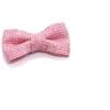 Generic 1 Fiocco stoffa rigida rosa applique tessuto decorazione fiocchetto già pronto applicazione