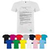 Italian Style Diffusion T-shirt personalizzata autocertificazione diversi colori disponibili