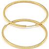 Elegant Jewel Box - Takis Pavlopoulos & Elegant jewel box Unisex Gold 1mm Thin Hoop earrings in Solid Gold 9k, 14k & 18k, Classic Gold hoops, Collection of different size Gold hoops, secondary piercing, Bridesmaid gift