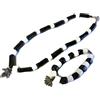Handmade Gioielli misti: collana e bracciale in ceramica, bianco e nero, linea Symphony