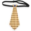 Il Cravattino.com ILCRAVATTINO.COM Cravatta Corta in Legno, Cravattino Modello ECCENTRIC, per Eventi Eleganti, Stile Audace e Glamour, 13 inserti disponibili