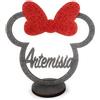 Faltec Minnie nome da tavolo/decorazione per eventi e feste- personalizzalo con il tuo nome e scegli il colore del fiocco