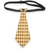 Il Cravattino.com ILCRAVATTINO.COM Cravatta Corta in Legno, Cravattino Modello ECCENTRIC, per Eventi Eleganti, Stile Audace e Glamour, 13 inserti disponibili