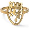 Shopping Cat Bijoux Anello cuore anatomico in acciaio