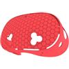 AARONMEI Custodia protettiva in silicone per Meta Quest 3S, guscio host VR antigoccia, antigraffio, antipolvere, accessori per cuffie VR (A-rosso)