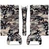 YLMKMVLCZC Pelle Decalcomania Per PS5 Slim Skin Digital Edition Console E Controller Vinyl Cover Skins Wraps Resistente Ai Graffi Compatibile Con 12083 Avvolgimento Della Pelle