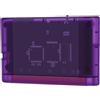 XUMIUZIY Scheda di Gioco 4000 in 1, Adatta per Console di Gioco Originali Mega Drive Master System 32X, con Piccola Scheda di Memoria da 8 GB, Supporto File System FAT FAT16 FAT32 (Viola trasparente)