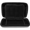LICAEVEY Custodia da Trasporto con Guscio Duro per il Nuovo 3DS XL/2DS XL - Archiviazione di Protezione da Viaggio con 8 Slot per Cartucce di Gioco e PU PET PU ESTERNO (SILVER)