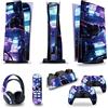 LNMLRBXEXZ Adesivo Skin 04729 Per PS5 Console Disc Edition & Digital Sticker Vinyl Decal Cover Per Ps5 Controller & Charging Station & Headset & Media Remote Decalcomania Per Cover(Digital Edition)