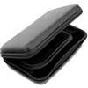 subtel Custodia protettiva compatibile con Nintendo 3DS / 3DS XL / New 2DS XL / New 3DS XL case, astuccio, borsello per la tua preziosa console giochi, materiale piacevole, colore nero, ideale per viaggi