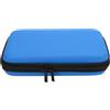 SIXRUN Custodia Protettiva per New 2DS XL 2DS LL Borsa Trasporto Impermeabile con 8 Alloggiamenti per Giochi e Tasca in Rete per Accessori (BLUE)