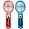 OSTENT Supporto per controller da 2 racchette da tennis per controller Nintendo Switch Joy-Con Colore rosso e verde