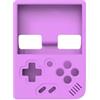 Generic Console di gioco Copertura protettiva in silicone per Miyoo Mini Plus, pelle di protezione manica antiurto Custodia Shell con cordino per Miyoo Mini Plus (Viola)