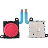 Shanrya Modulo Pulsante Joystick, Joystick Leggero Resistente all'Usura Thumb Stick Portatile per Controller Joycon Switch(Rosso)
