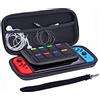 LUPO di Shell duro del sacchetto della cassa con assorbimento degli urti per Nintendo Switch Lite - fornisce accesso sicuro Protezione Totale