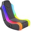 X Rocker X-Rocker Chimera RGB LED Rocker Gaming Chair with Speakers, 2.0 Audio Foldable Floor Seat - Black [Edizione: Regno Unito]