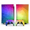 PDURMBUAB Nessuna Schiuma Nessuna Bolla Per PS5 Skin Disc Edition Anime Console E Controller Vinile Cover Wraps Per PS 5 Version(04025)