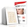 daidora Patch Button invisibile, idrocolloide, impermeabile e traspirante, assorbimento massimo per trattare l'acne, 10 mm e 12 mm (360 pezzi)