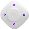 WildOath Igienizzante per WC intelligente UV con anello deodorante, bianco, impermeabile IPX4, sterilizzazione automatica, luce LED