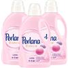 Perlana Renew Lana e Delicati Cura delle Fibre Detersivo Liquido per Lavatrice e a Mano - 3 Flaconi da 1,44L