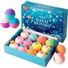 Generico Bombe bagno 12 pezzi giocattoli animali interno | Bombe bagno bambini con sorpresas | Palline sale bagnos gassate fatte mano animali marini | Delicati animalis marini palline giocattolo bagnoschiuma