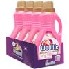 Woolite Lip Woolite Detersivo Lavatrice Lana e Delicati 25 Lavaggi, 4 Confezioni da 1500 ml di Detersivo Lavatrice Liquido Lana e Delicati con Cheratina