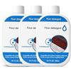 WGDBCN Detergente concentrato for pavimenti duri, 300 ml, compatibile con Roomba Combo 100/200/400/500/i5/i5+/j5/j5+/j7+/j9+/10 Max/Essential e Braava 240/m6, diluizione 1:200, for aspirapolvere(3pcs)