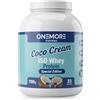ONEMORE Nutrition ONEMORE CocoCream ISO Whey Protein Cocco - Proteine Isolate Siero di Latte - Zero Zuccheri Aggiunti - Senza Lattosio* - Alta Digeribilità - Gusto Esotico