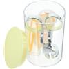 PLAFOPE Applicatore Lenti Contatto in Plastico Abs Blu, Set, Sicuro e Pulito delle Dita per Rimuovere e Applicare Lenti a Contatto Morbide