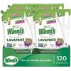 Winni's - Detersivo Lavatrice Ipoallergenico in Ecoformato, Fragranza Aleppo e Verbena, con Materie Prime di Origine Vegetale, 1500 ml x 4 Confezioni