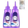 Eunmsi Active Enzyme Laundry Stain Remover,Stubborn Stain Cleaner,Active Enzymetic Launday Cleaning,Garment Stubborn Stain Cleaner Oil Remover (2 pcs)